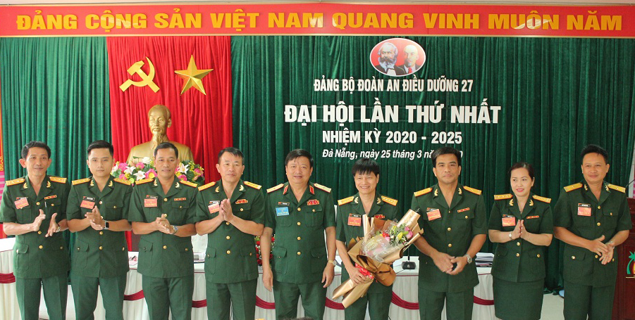 Đại hội Đảng bộ Đoàn An điều dưỡng 27 (Quân khu 5)